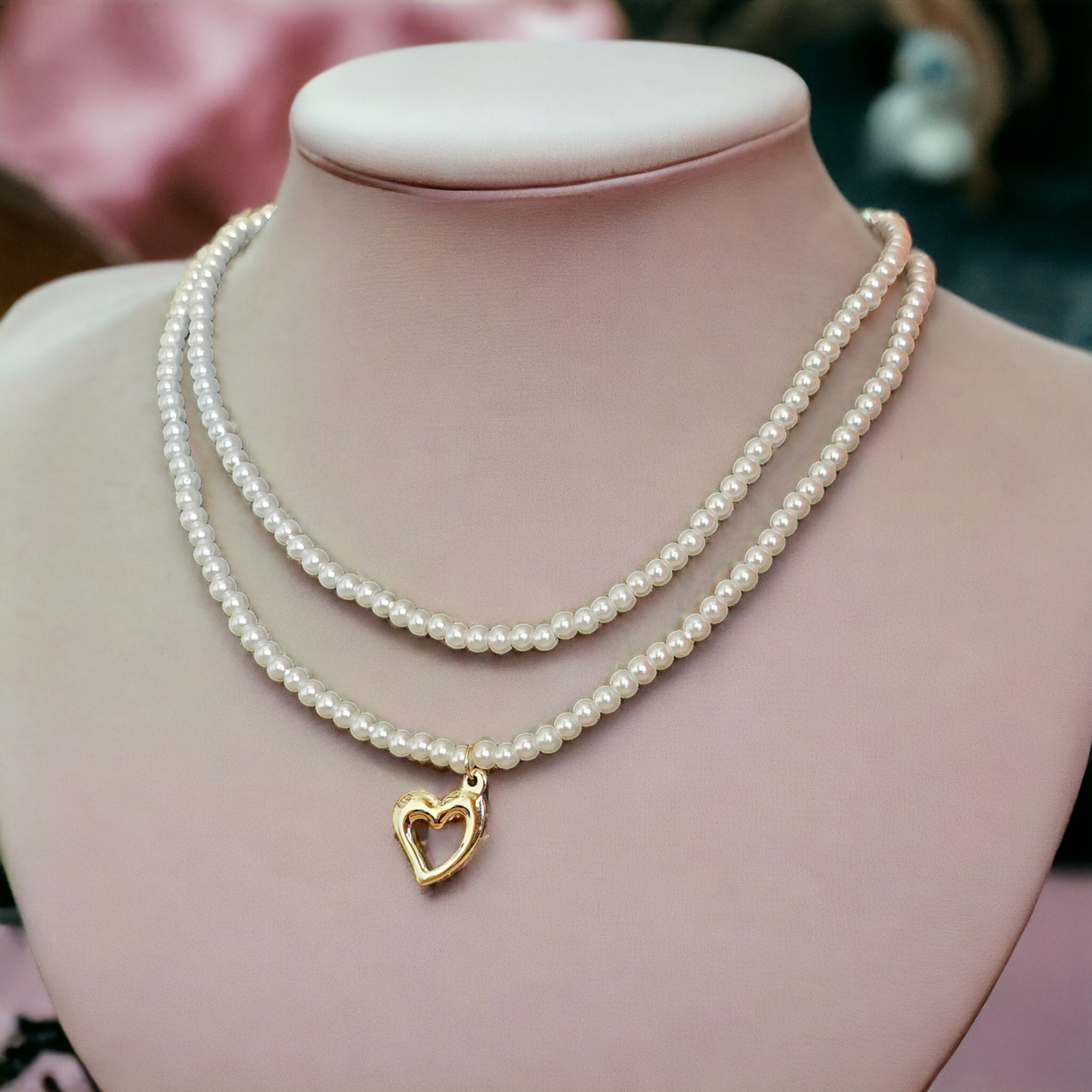 Pearly Neckpiece - Honey Hoop