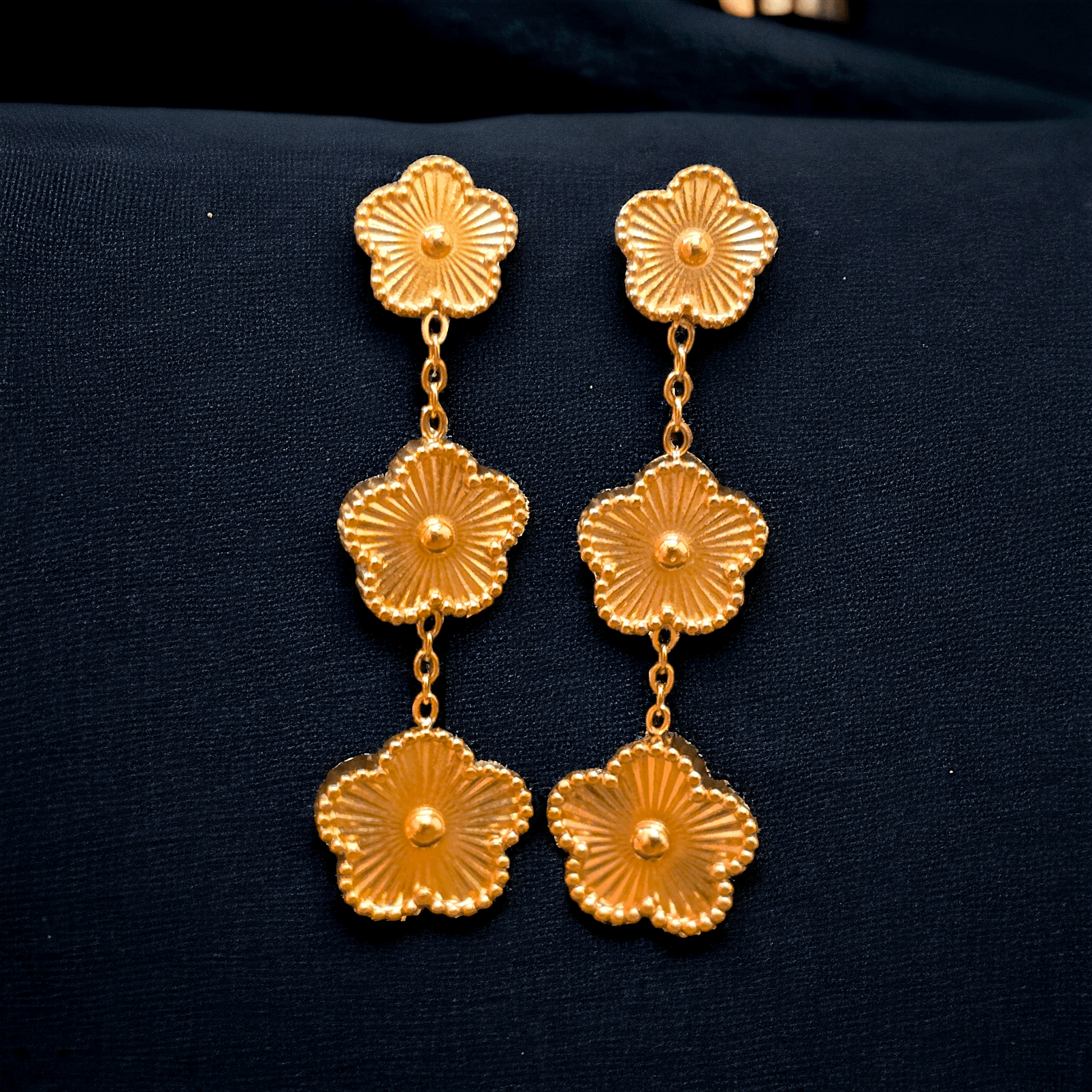 Cascade Earrings - Honey Hoop