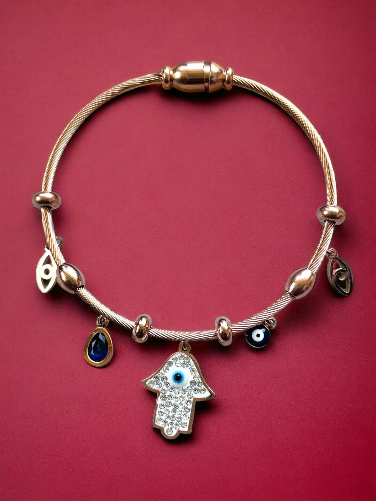 Evil Eye Bracelet - Honey Hoop