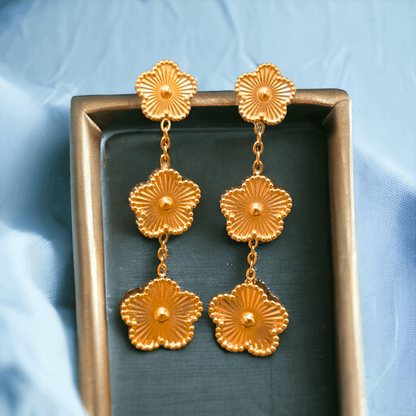 Cascade Earrings - Honey Hoop